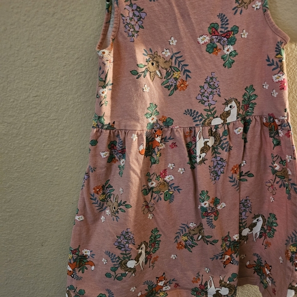 H&M Kids Dress in Blush with Whimsical Print - Picture 6 of 6